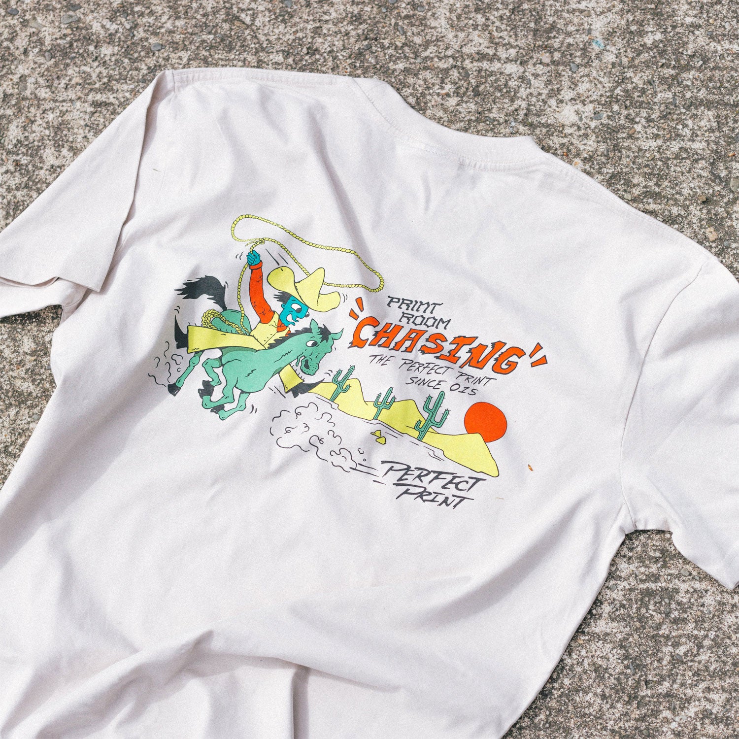 Cowboy Tee - Custom Clothing | T Shirt Printing | Embroidery | Screen Printing | Print Room NZ